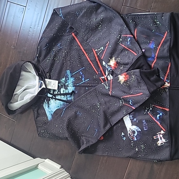 NWT Star Wars Zip Up Sweatshirt - Picture 1 of 5
